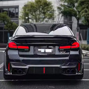 BMW 5 Series M5 F90 G30 Carbon Diffuser and Spats with LED Light product image 2
